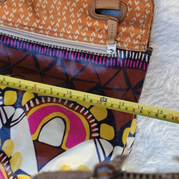 Fossil coated canvas print tote - Picture 7 of 14